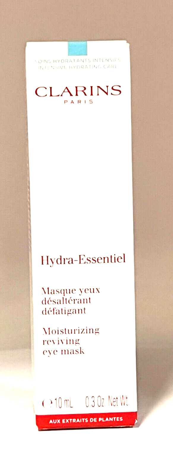 Clarins hydra-Essentiel Moisturizing Reviving Eye Mask - 0.3oz ~ HOLIDAY SALE~~~