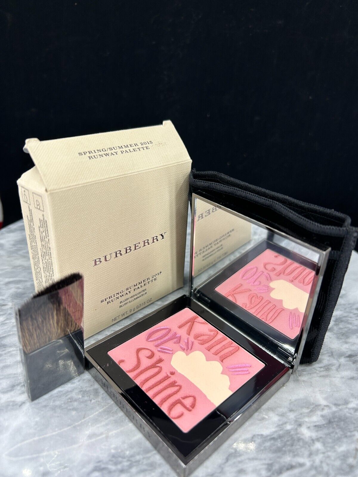 Burberry spring summer 2015 runway palette blush highlighter - 9g/0.315oz - NIB