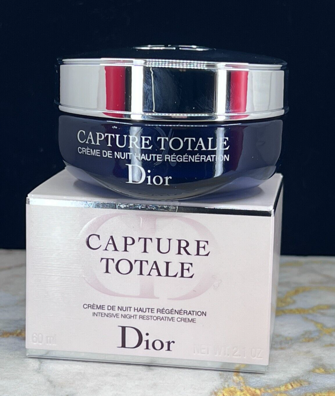 Capture Totale Dior Intensive Night Restorative Creme-2.1oz (NIB)