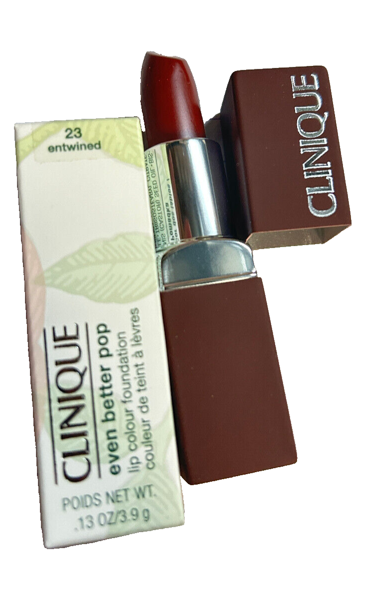 Clinique Even Better Pop Lip Colour Foundation - 0.13oz/3.9g #23 Entwined - NIB