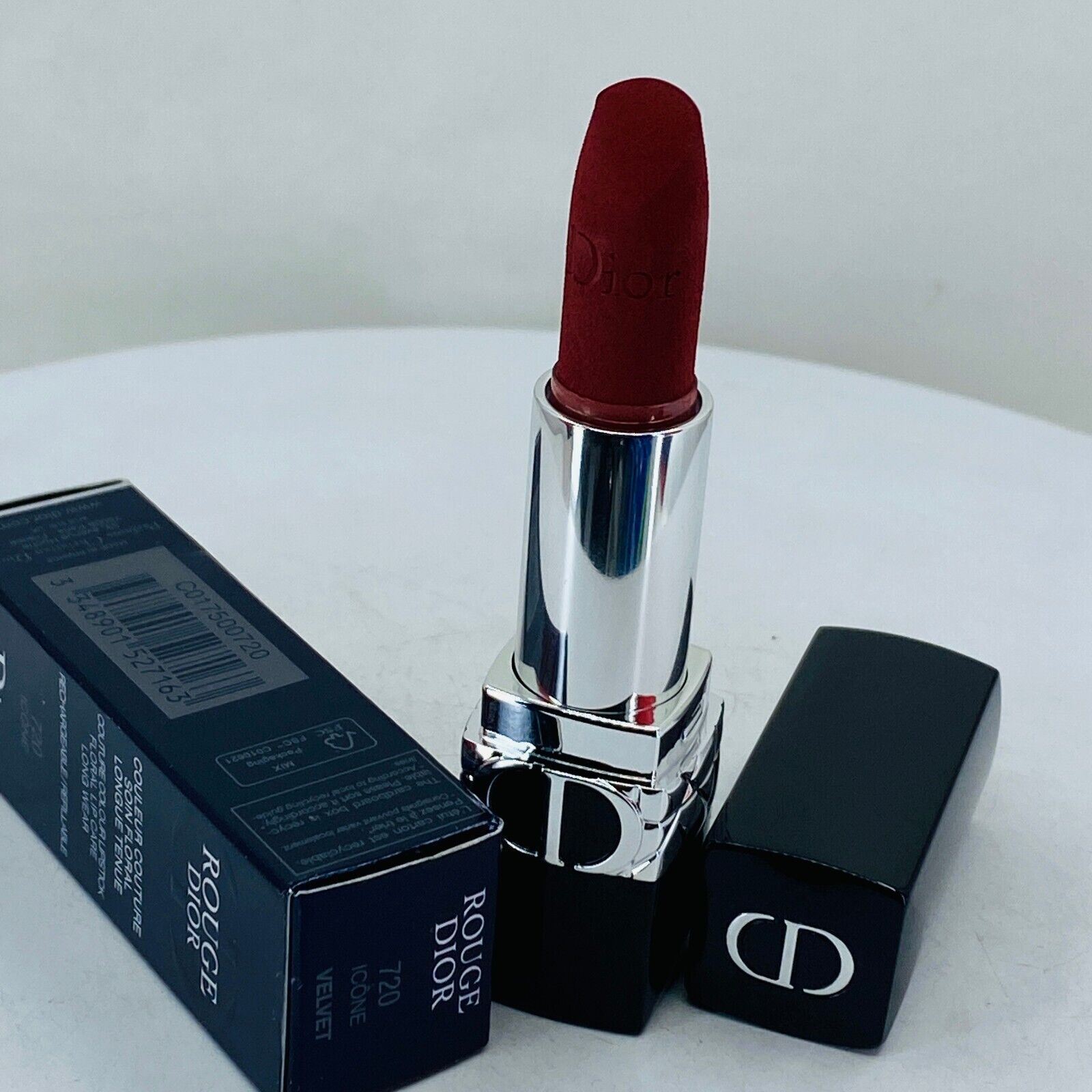 Dior Rouge Dior Floral Refillable/ Rechargeable Lipstick #720 ICONE VELVET - NIB