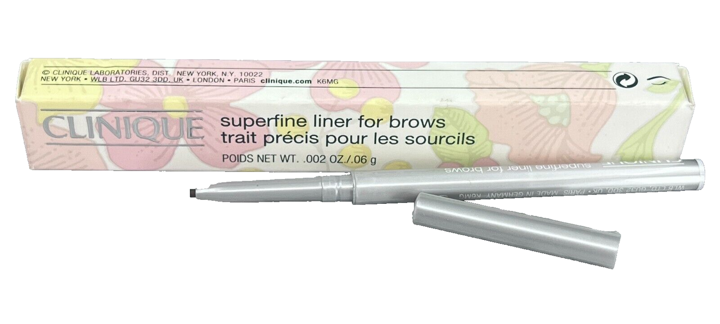 Clinique Superfine Liner For Brows #Soft Brown-0.002oz (NIB)