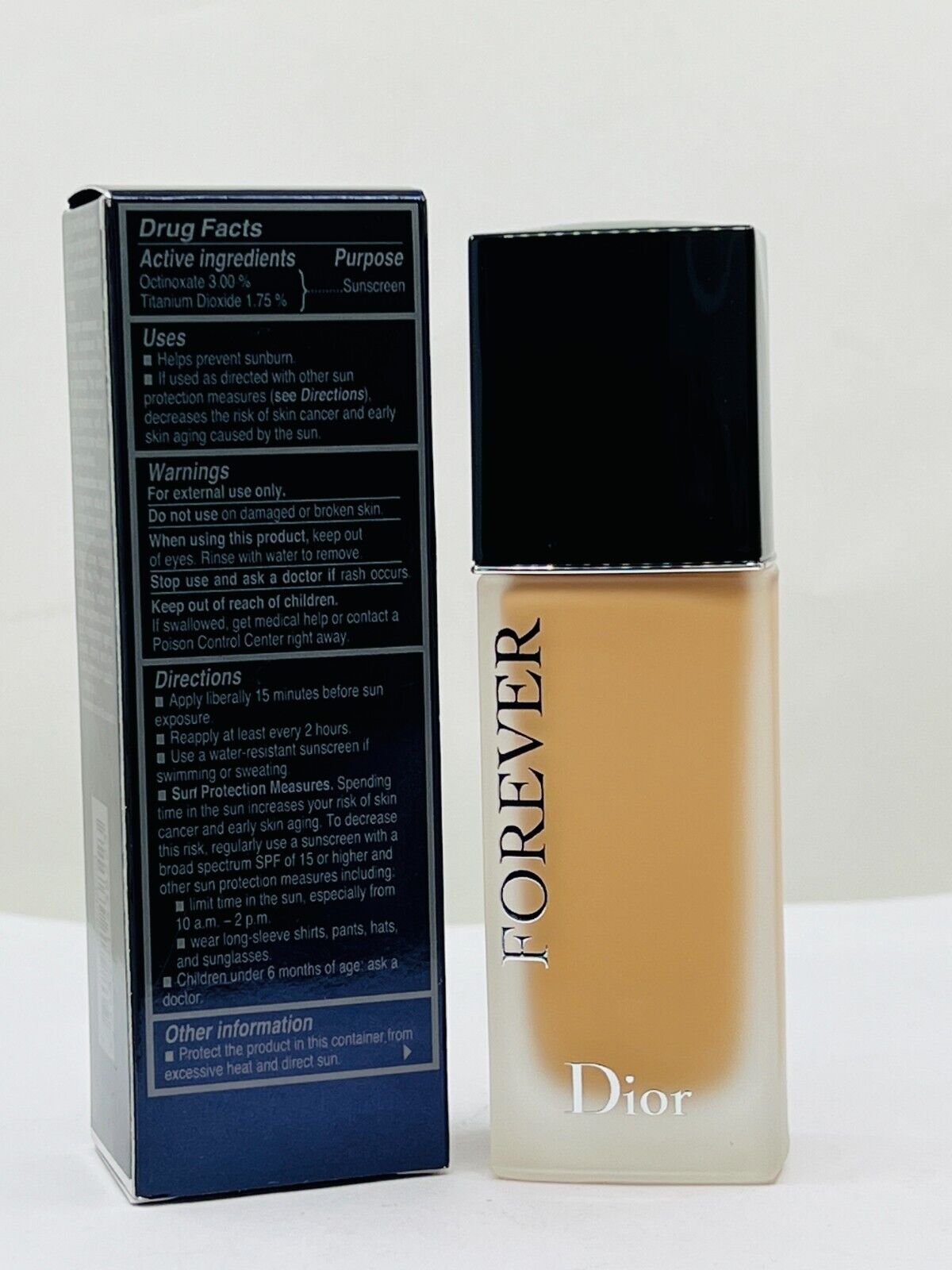 Dior Forever Foundation -2WP- 1 fl oz / 30 ml SPF 35 (NIB)