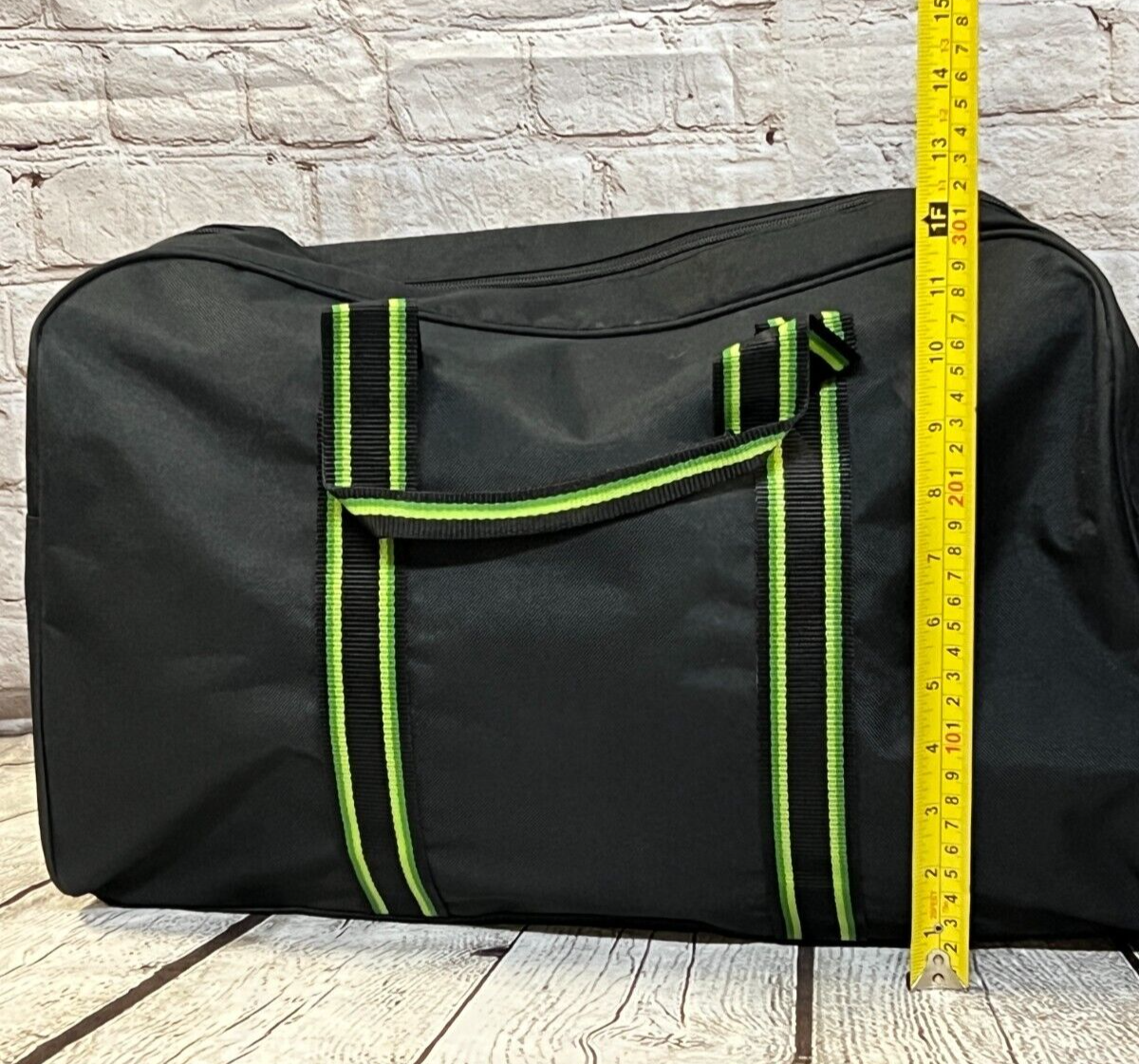 Black Duffle Bag - (New)