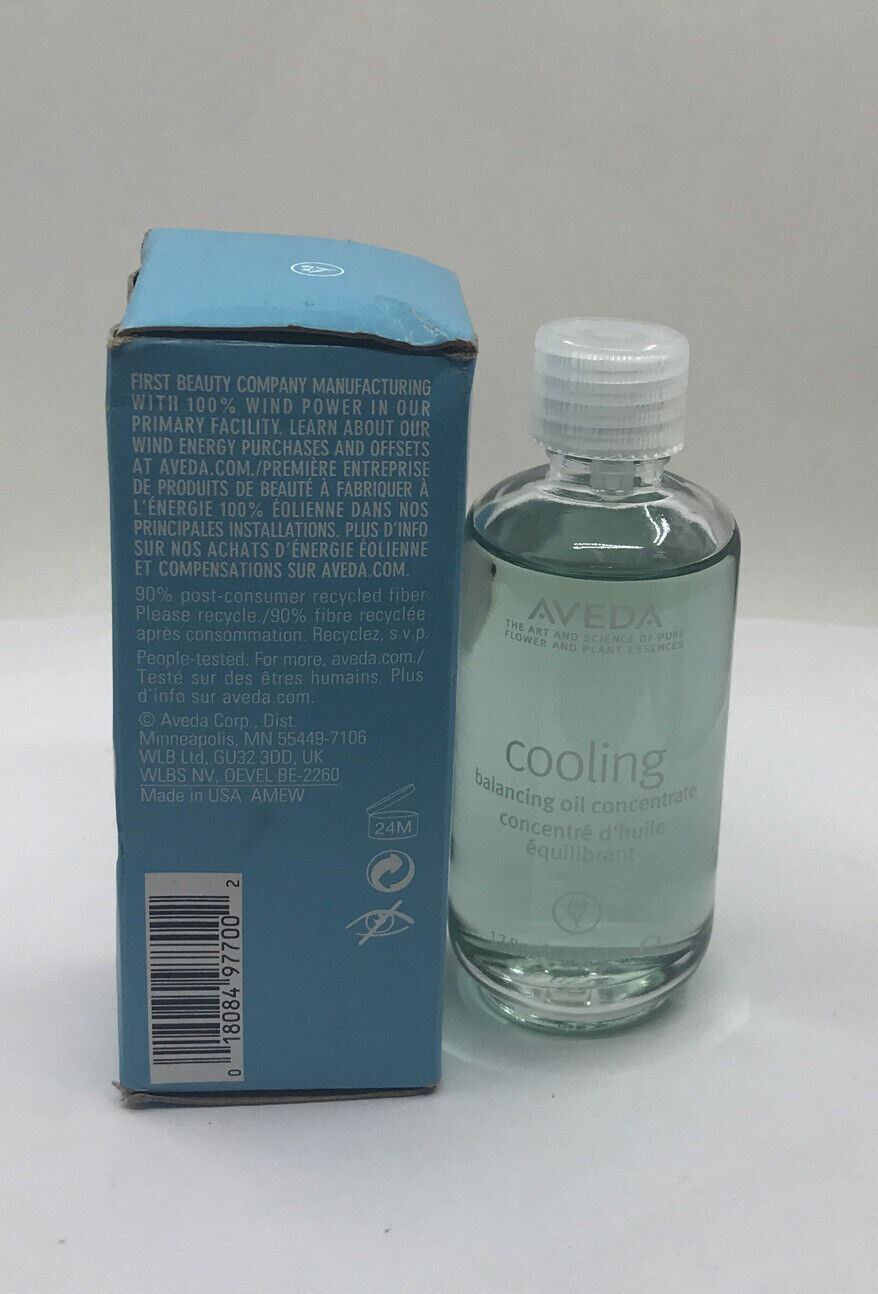 Aveda Cooling Balancing Oil Concentrate 1.7oz/50ml 