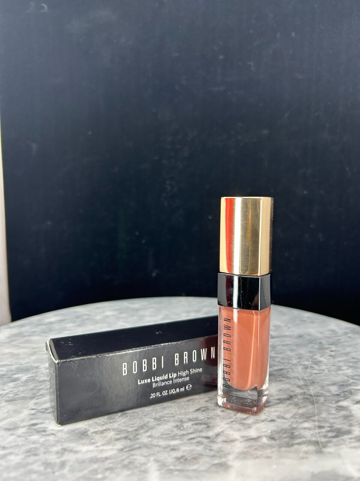 Bobbi Brown Luxe Liquid Lip High Shine #1 Au Natural - 0.20oz - NIB