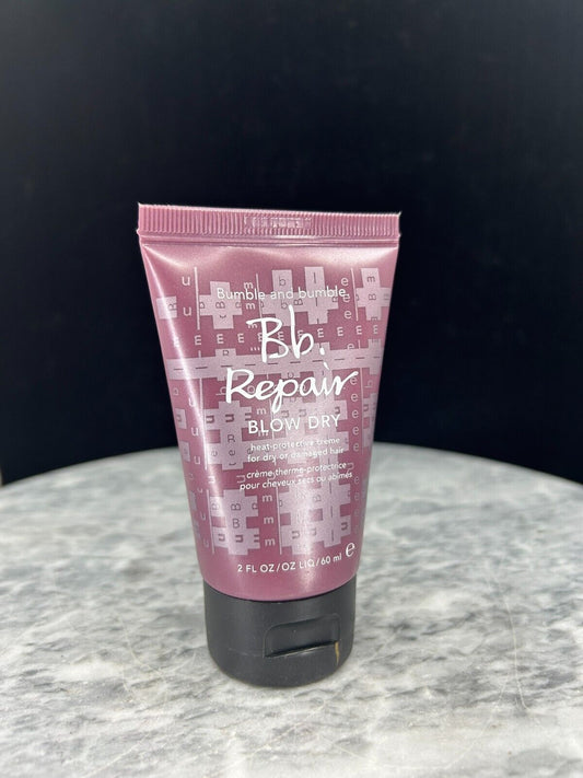 Bumble and Bumble Bb Repair Blow Dry Heat Protectant Cream TUBE - 2oz - BOXLESS