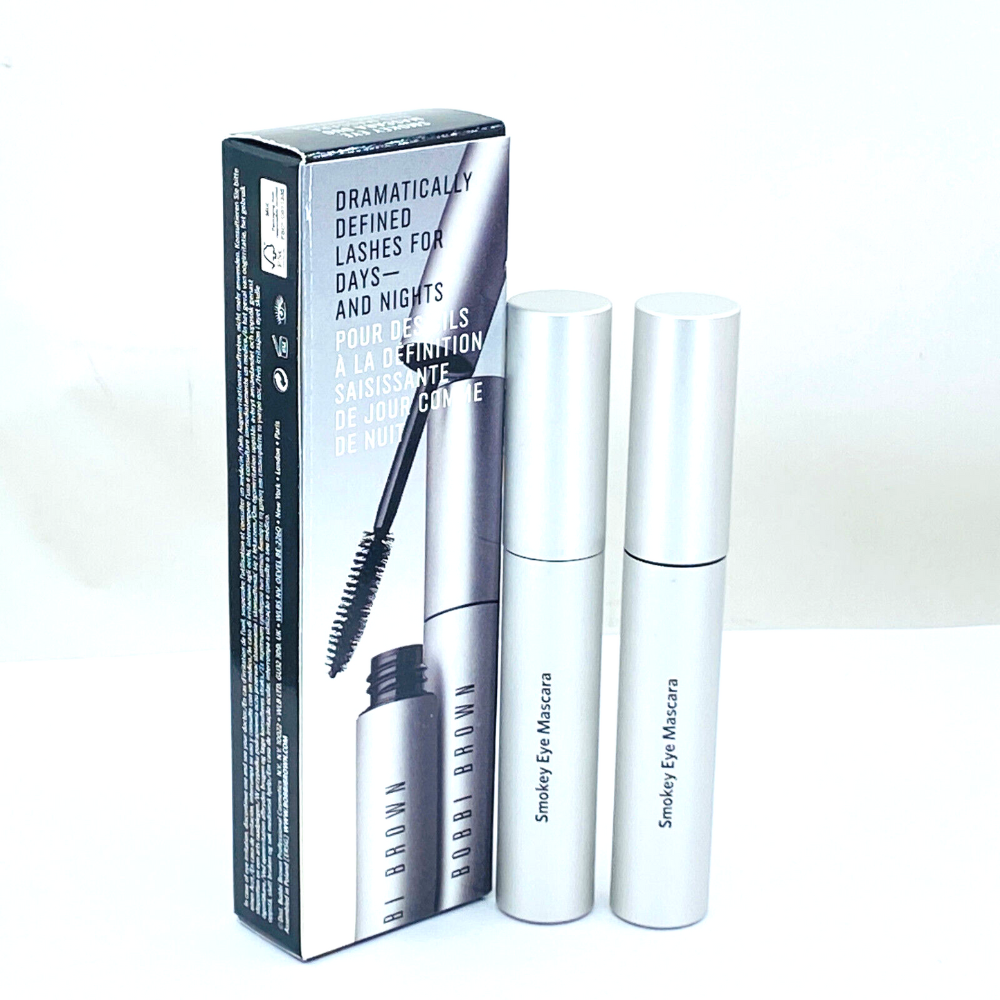 Bobbi Brown lashes on the double smokey eye mascara duo - New in box