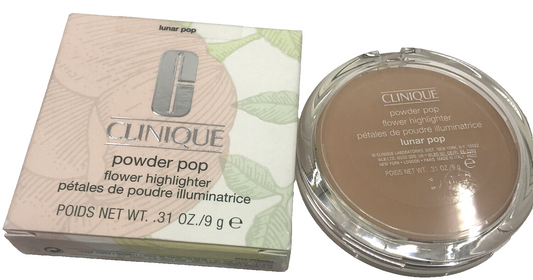 Clinique Powder Pop Flower Highlighter #LUNAR POP - Size 0.31 Oz. / 9 g - NIB