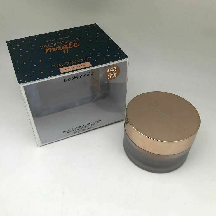 BAREMINERALS Moonlit Magic Deluxe Original Foundation 18g/0.6oz CHOOSE SHADE NEW