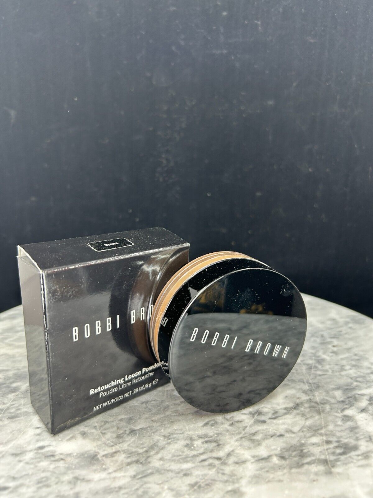 Bobbi Brown Retouching Loose Powder #BROWN - 8g/0.28oz - NIB