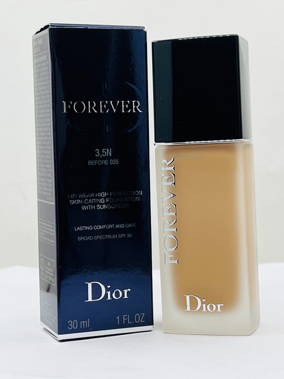 Dior Forever Foundation -3,5N - 1 fl oz / 30 ml SPF 35 (NIB)