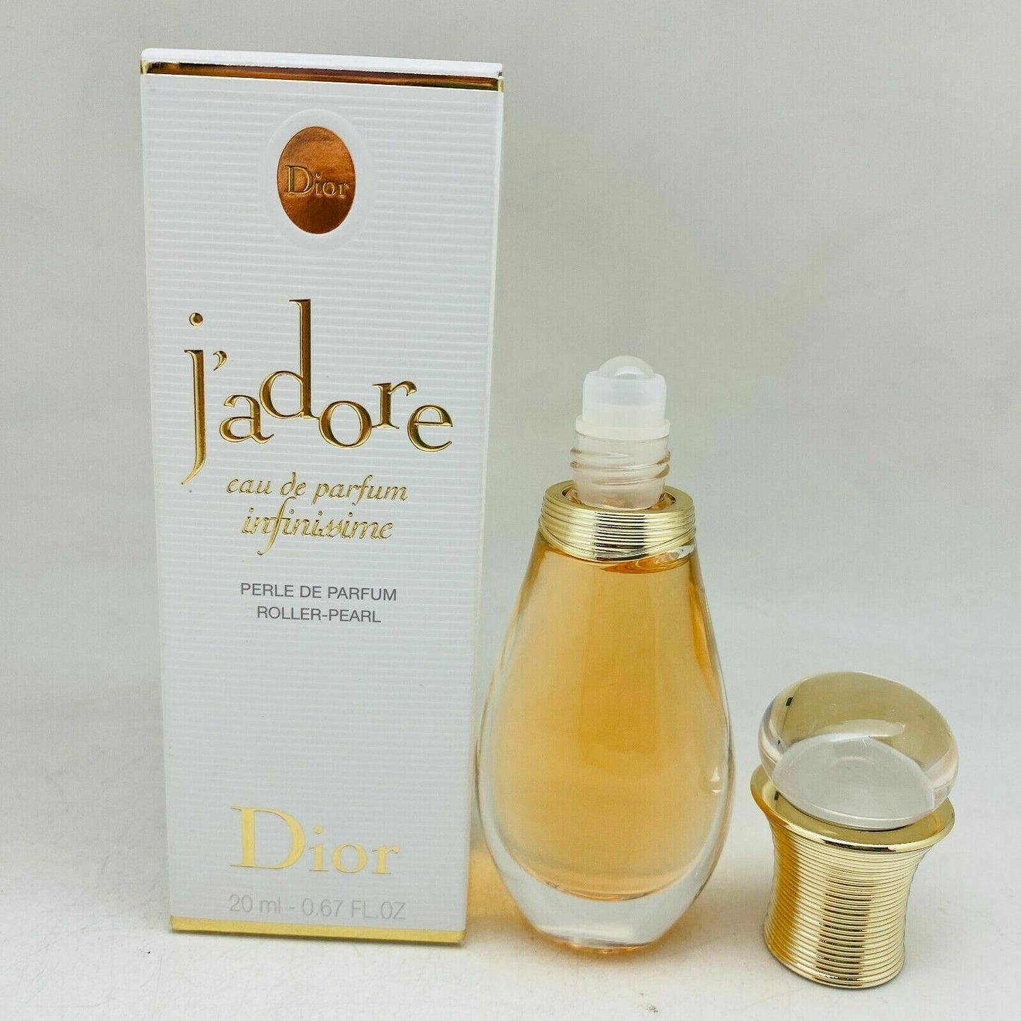 CHRISTIAN DIOR J’Adore Infinissime EDP ROLLER PEARL - 0.67fl oz/ 20mL - NIB