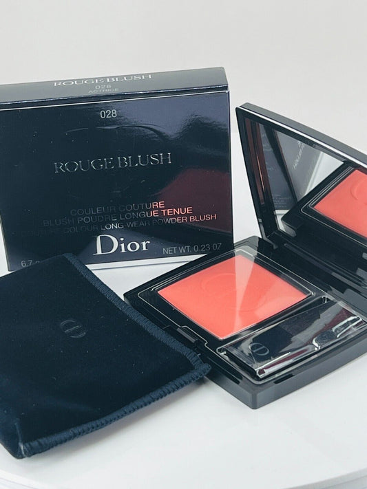 Christian Dior Rouge Blush Long Wear Powder Blush 028 Atrice 0.23oz (NIB)