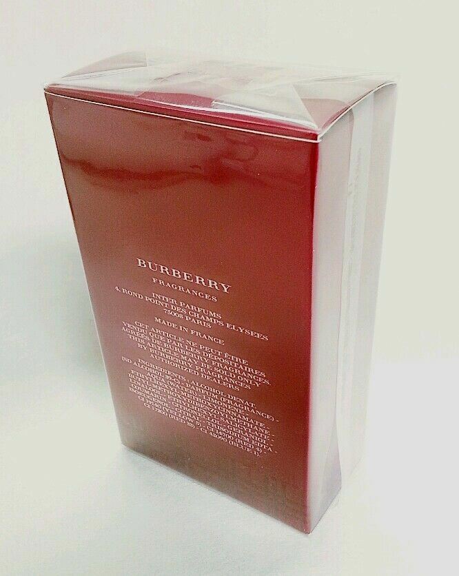 BURBERRY For Men Eau de Toilette Spray 1oz/30ml - New in Box - vintage packaging