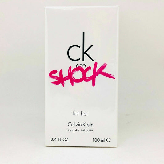 Calvin Klein cK One Shock For Her Eau De Toilette ~ 3.4 oz / 100 ml, NIB