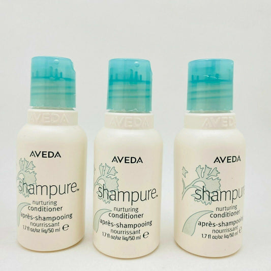 Aveda Shampure Nurturing Conditioner  - 1.7 oz / 50 mL. each. (lot of 3) BOXLESS