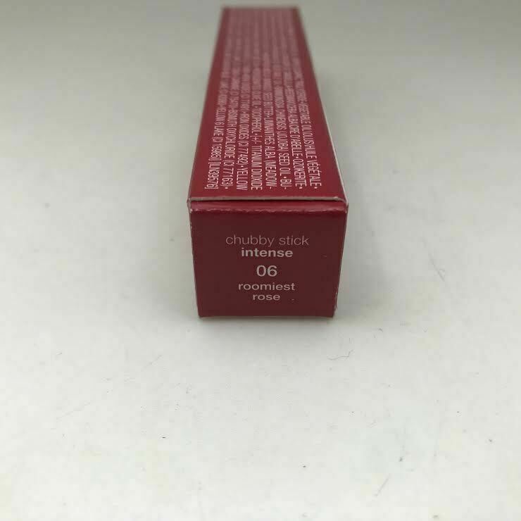 CLINIQUE Chubby Stick Intense .04oz/1.2g ~ 06 Roomiest Rose ~ NEW IN BOX