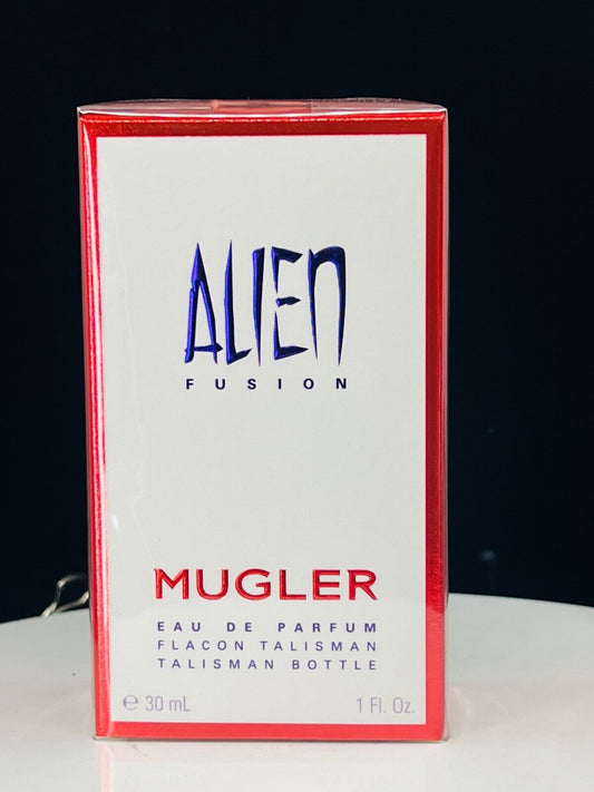 Alien Fusion Mugler Eau De Parfum Flacon Talisman Bottle-1oz (NIB)