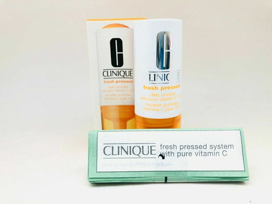 Clinique Fresh Pressed Daily Booster with Pure Vit.C ~ 0.29 OZ / 8.5 ML, NIB