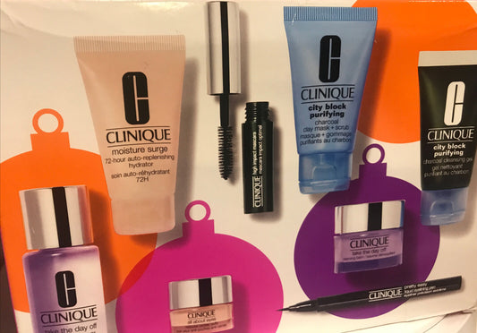 Clinique Stars of Clinique  Moisture Surge Cleansing Mascara Liner etc Gift Set