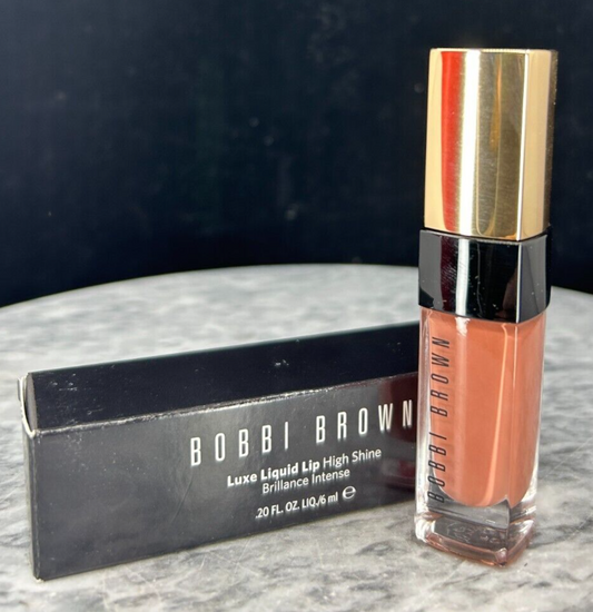 Bobbi Brown Luxe Liquid Lip High Shine #1 Au Natural - 0.20oz - NIB