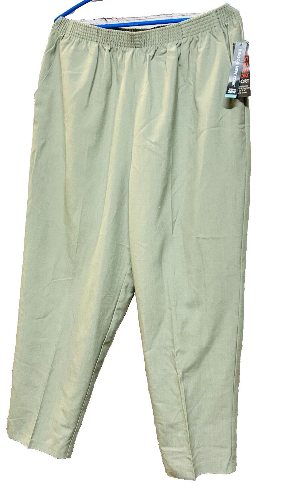 BRIGGS NEW YORK WOMEN Sage green #20WP PANT - NEW