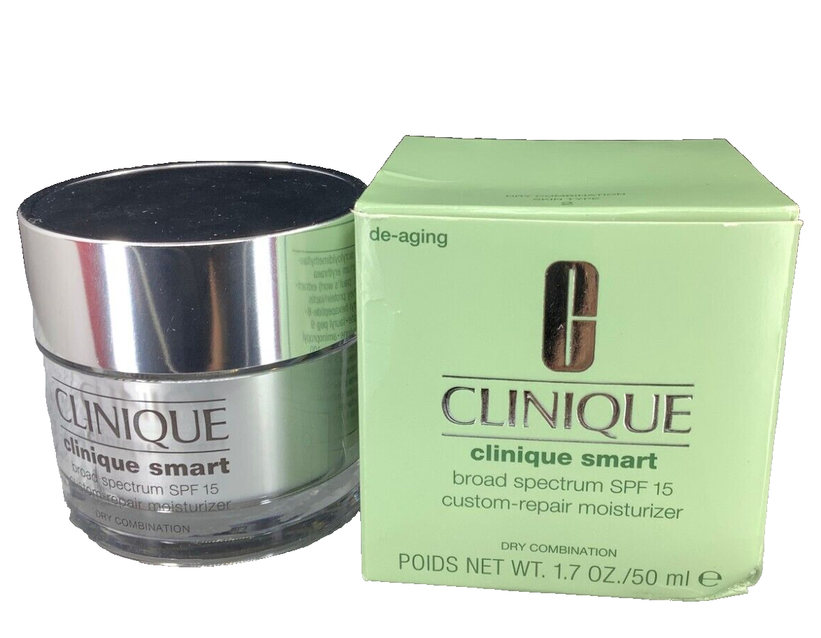 CLINIQUE SMART CUSTOM REPAIR MOISTURIZER DRY COMBINATION 1.7 OZ