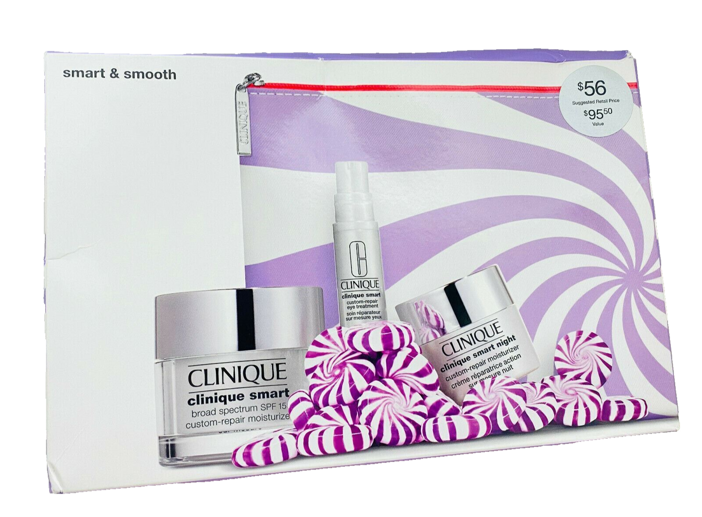 Clinique 4-Pc. Smart & Smooth Skincare Set - NIB