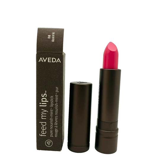 Aveda Feed My Lips Pure Nourish-mint Lipstick  #08 Guava - 0.12oz - NIB