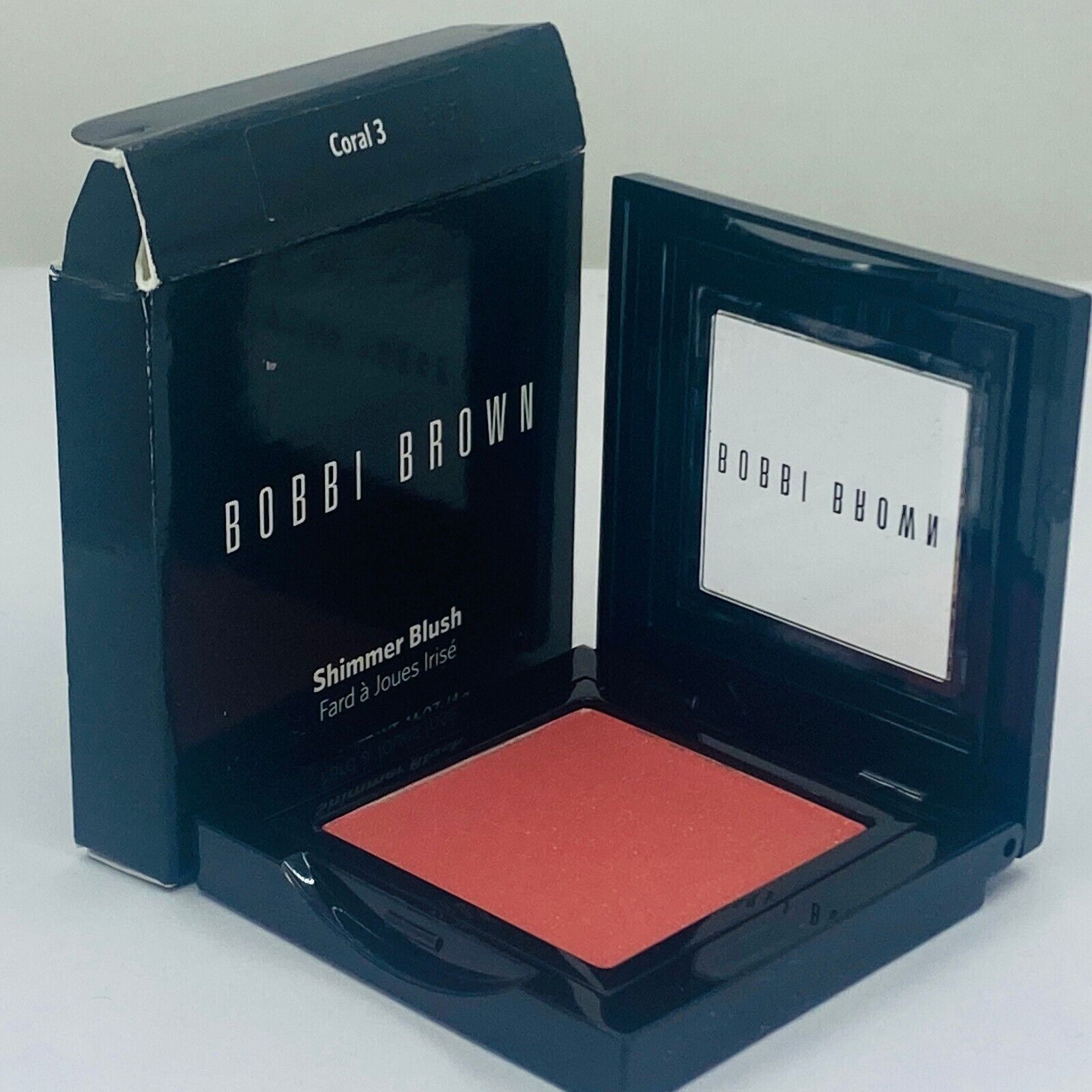 Bobbi Brown Shimmer Blush #CORAL 3 -  0.14oz / 4g - New In Box