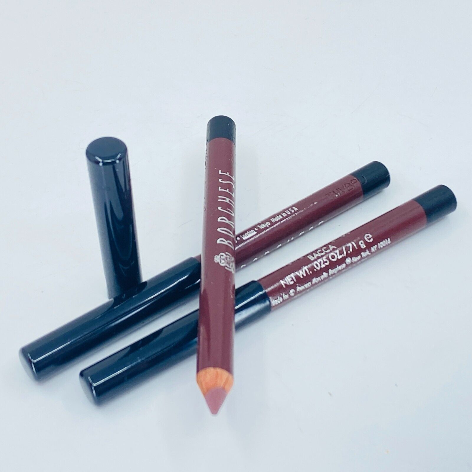 BORGHESE PERFETTA LIP PENCIL #BACCA~ (0.025X3)oz ~LOT OF 3 - BOXLESS