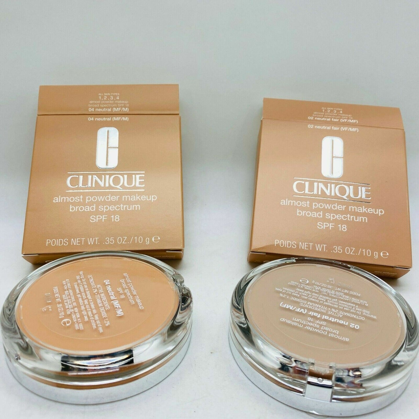 Clinique Almost Powder Make up SPF 18 - 0.35oz/10g (choose shade) - NIB