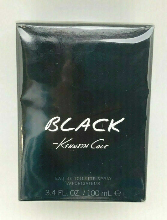 Black by Kenneth Cole Eau De Toilette Spray ~ 3.4 oz / 100 ml ~ Authentic