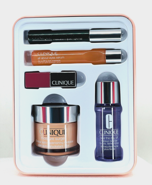 Clinique Limited Edition Travel Exclusive Skin Care & Makeup Set(New)