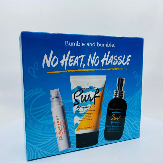  Bumble & Bumble No Heat , No Hassle Surf Leave in Style+ Hair Dresser SET - NIB