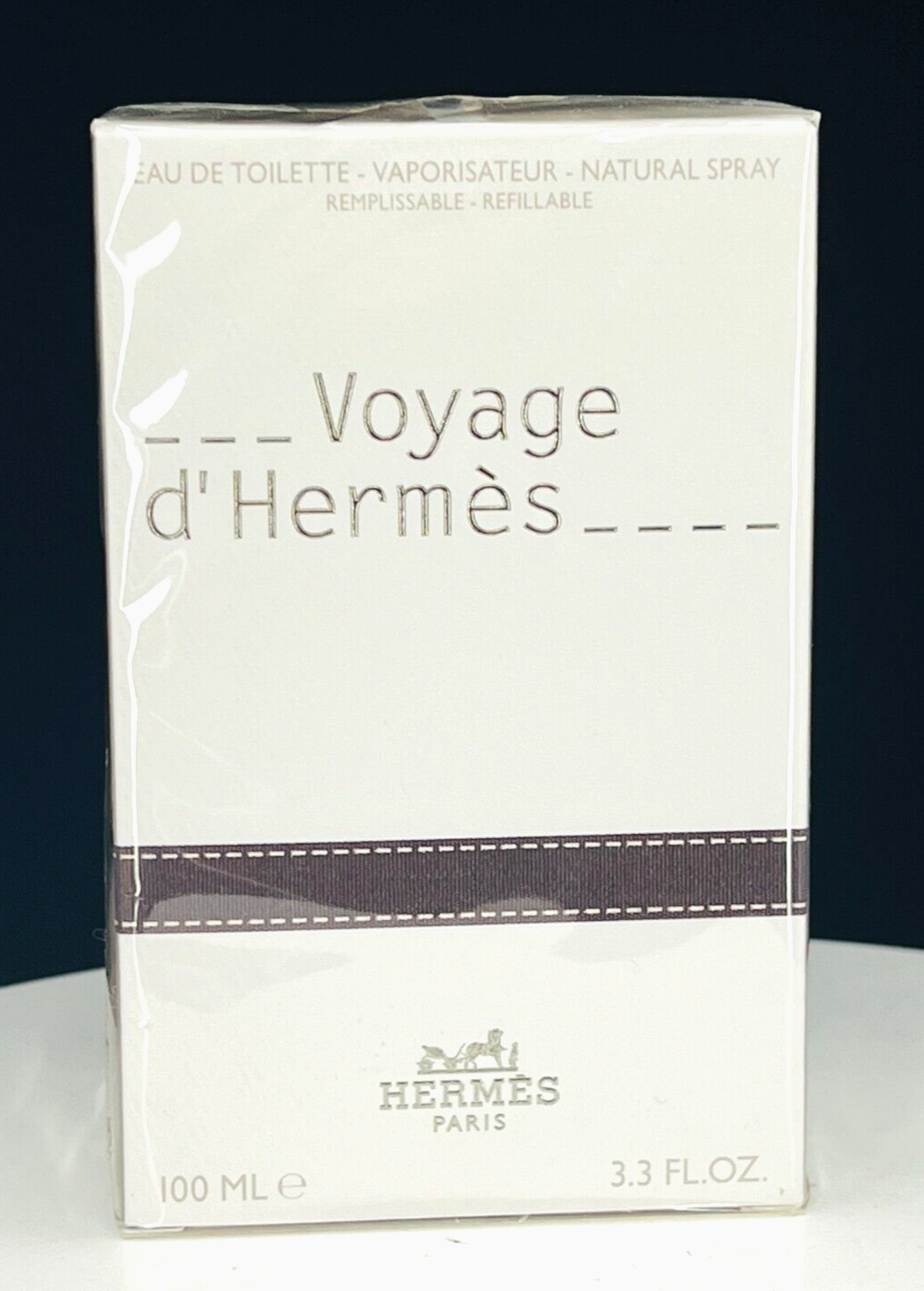 Voyage D'Hermes Cologne by Hermes 3.3 oz / 100ml EDT Refillable Spray - NIB