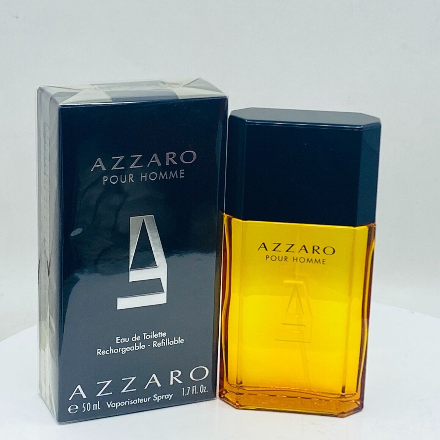 Azzaro Pour Homme Eau De Toilette Refillable - 1.7oz - NIB