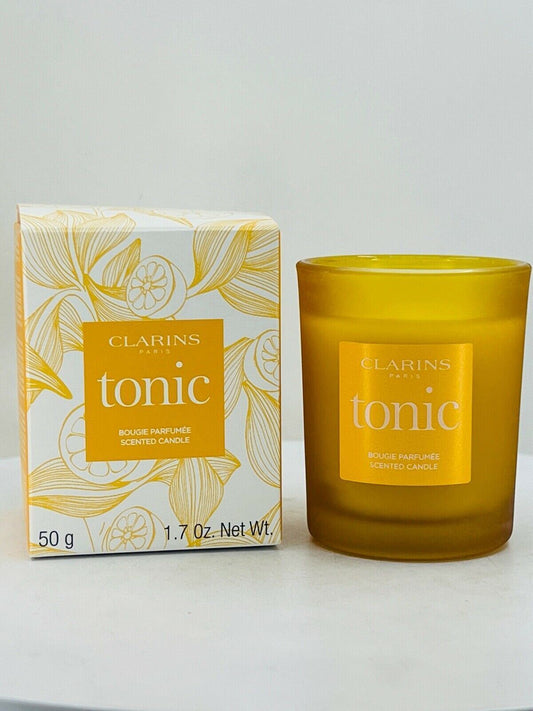 Clarins Tonic Bougie Perfume Scented Candle -1.7oz (NIB)