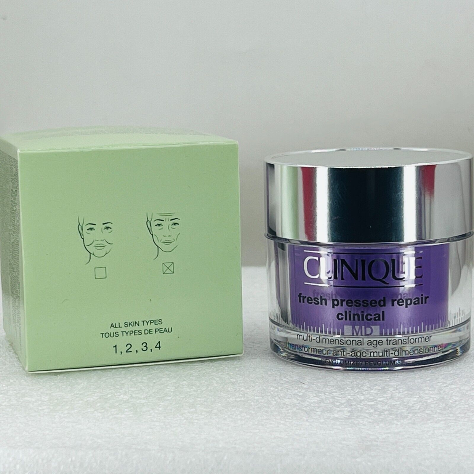 Clinique FRESH PRESSED REPAIR MD Multi-Dimensional Age - 1.7oz - NIB