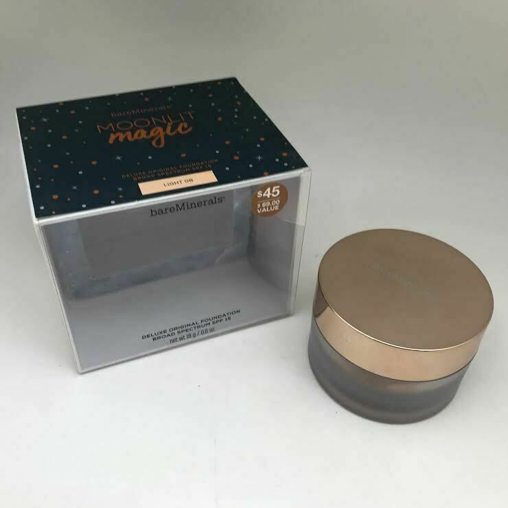 BAREMINERALS Moonlit Magic Deluxe Original Foundation 18g/0.6oz CHOOSE SHADE NEW