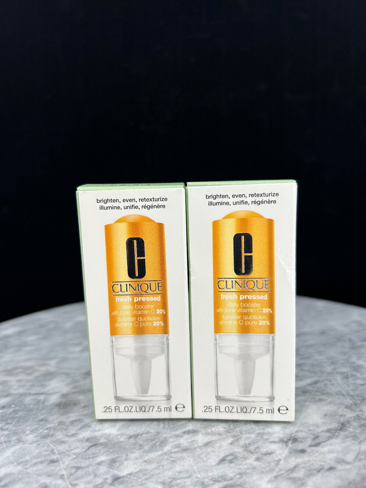 Clinique Fresh Pressed Daily Booster #Vit. C ~0.25oz (lot 2) - NIB