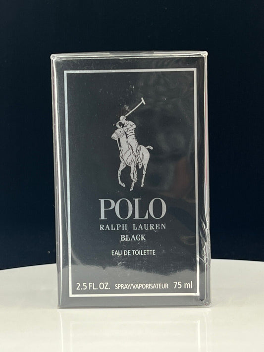 Polo Ralph Lauren Black Edt-2.5 oz -(NIB)