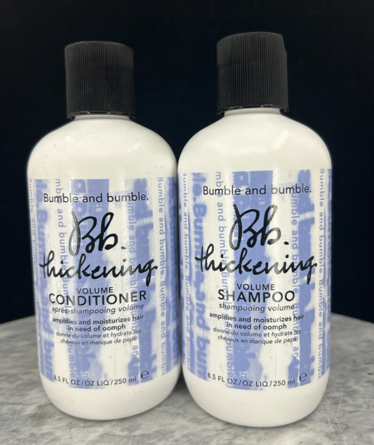 Bumble and Bumble Bb Thickening Volume Shampoo + Conditioner  8.5oz each - NEW