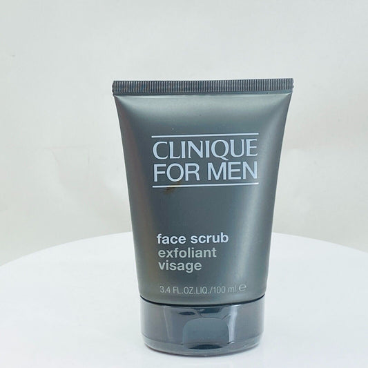 Clinique For Men Face Scrub Exfoliant Visage - 3.4oz/100mL- BOXLESS *SPRING SALE