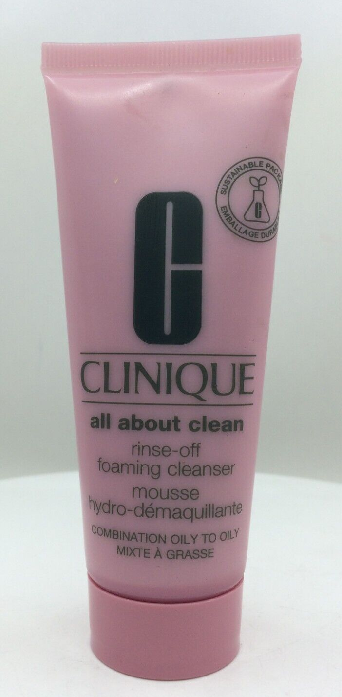 Clinique All About Clean Rinse Off Foaming Cleanser Mousse 2.5oz/75ml (NWOB)