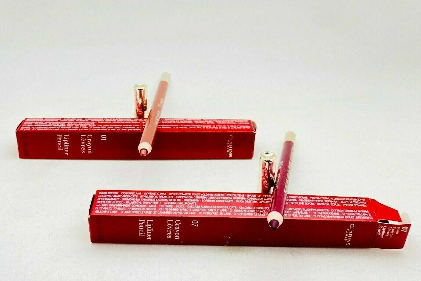 Clarins Paris Lipliner Pencil - 1.2g/0.04 oz (choose shade) - NIB