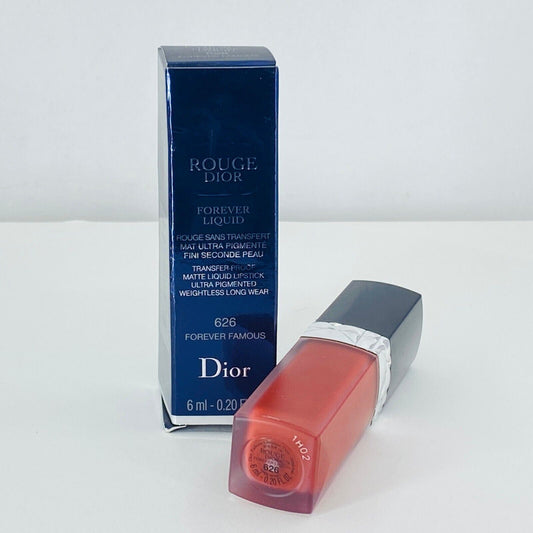 Christian Dior Rouge Dior Forever Liquid Lipstick ~ 626 Forever Famous- 6ml-NIB