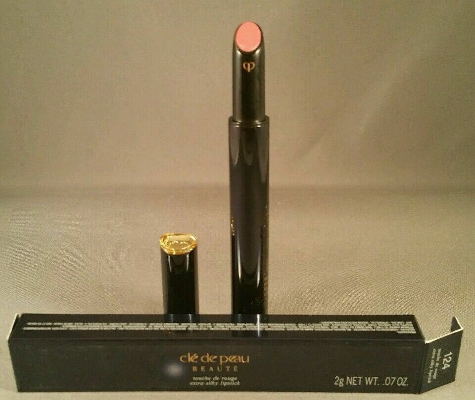 Cle De Peau Beaute #124 touche de rouge extra silky lipstick - 0.07oz - NIB