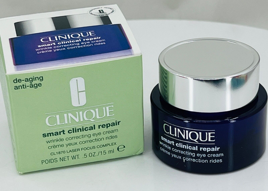 Clinique Smart clinical Repair wrinkle correcting eye cream-0.5 oz (NIB)